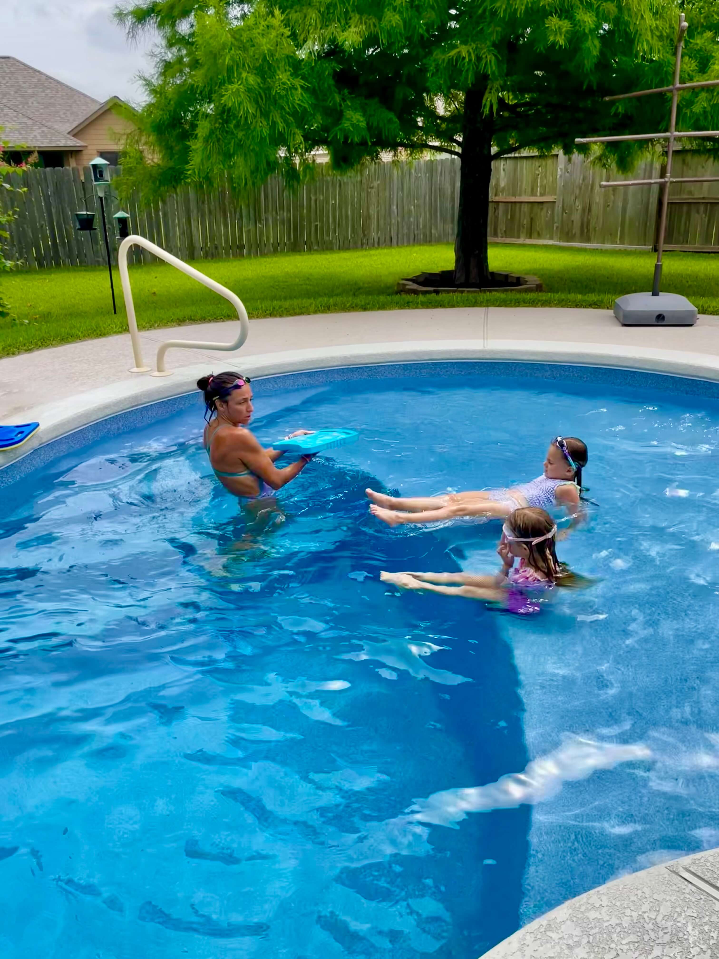 Nicole Ebert swim instructor coaches swimmers of all ability levels in Houston